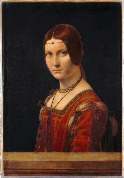 La Belle Ferronière by Leonardo da Vinci